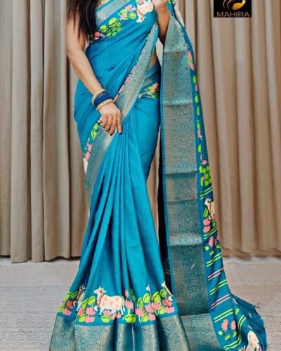 sf 644 soft dola silk sequence work beautiful saree 608
